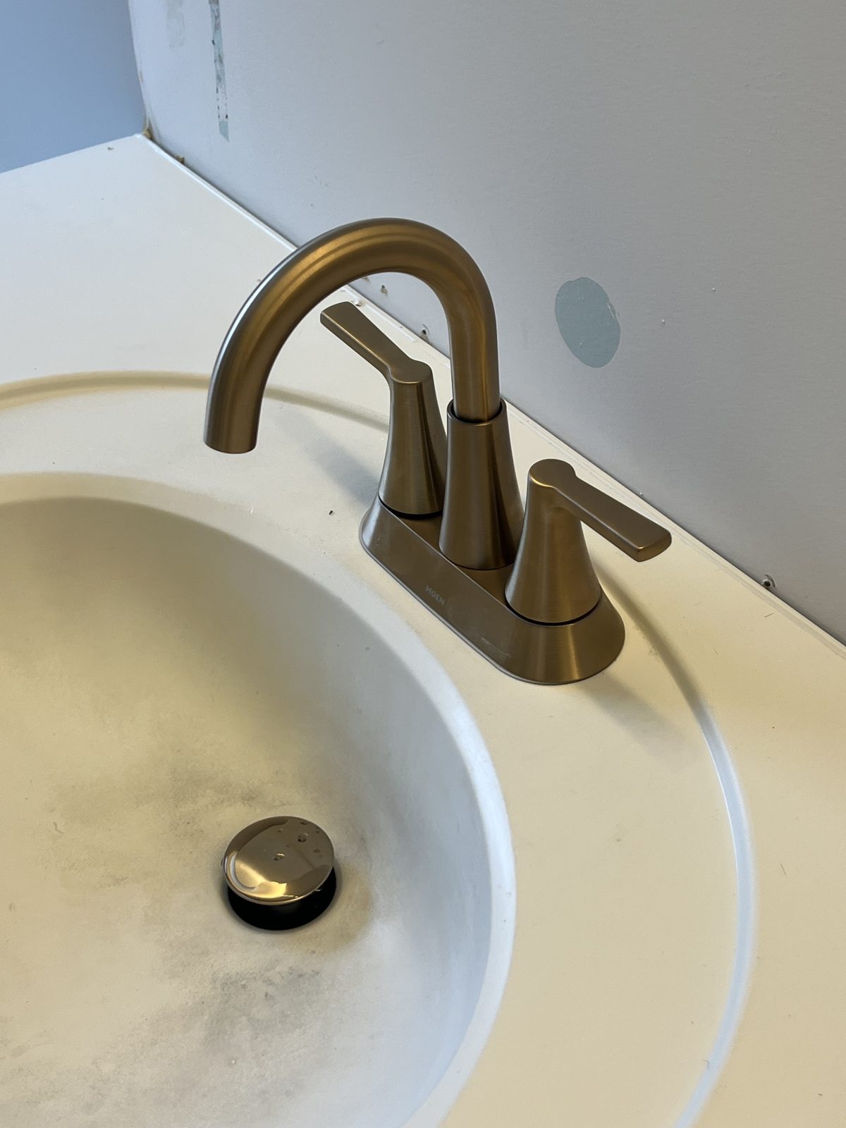 Faucet installation — bathroom repair
